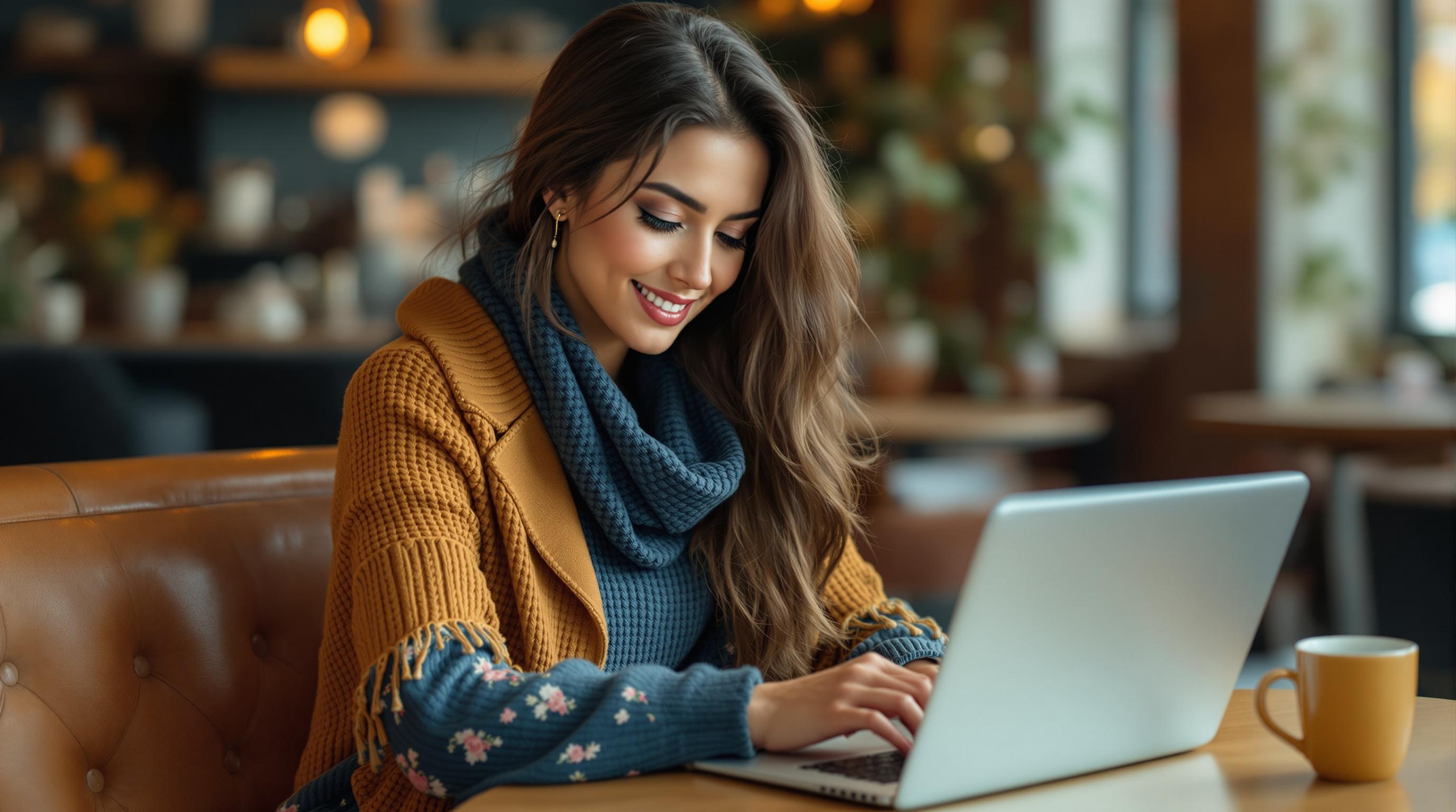 Nowoczesny landing page dla firm — wizualizacja strony